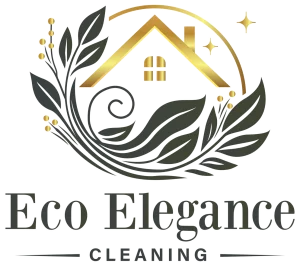 Eco elegance cleaning logo glow