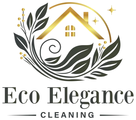 Eco elegance cleaning logo glow
